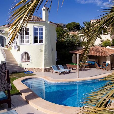 Villa Belucra,10P,Seaview,Jacuzzi,Pool Кальпе Экстерьер фото
