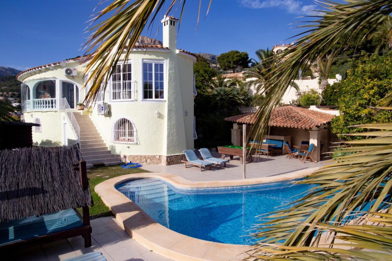 Villa Belucra,10P,Seaview,Jacuzzi,Pool Кальпе Экстерьер фото