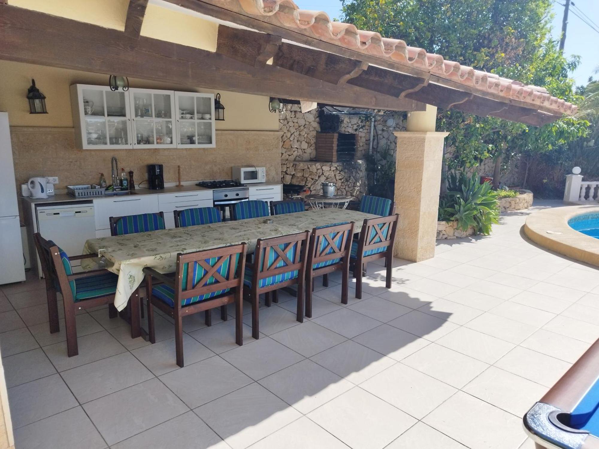 Villa Belucra,10P,Seaview,Jacuzzi,Pool Кальпе Экстерьер фото