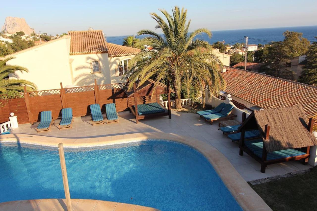 Villa Belucra,10P,Seaview,Jacuzzi,Pool Кальпе Экстерьер фото