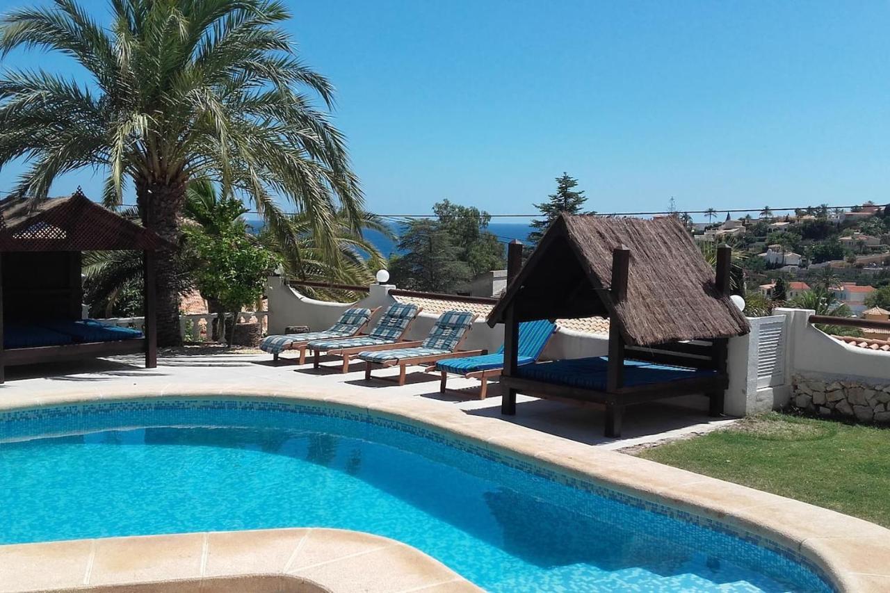 Villa Belucra,10P,Seaview,Jacuzzi,Pool Кальпе Экстерьер фото