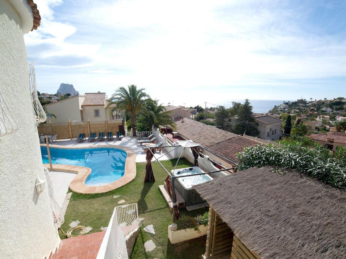 Villa Belucra,10P,Seaview,Jacuzzi,Pool Кальпе Экстерьер фото